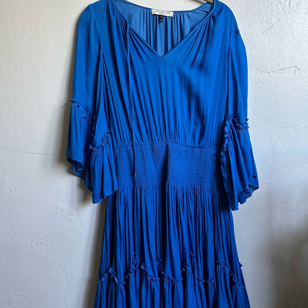 Halston mini dress!